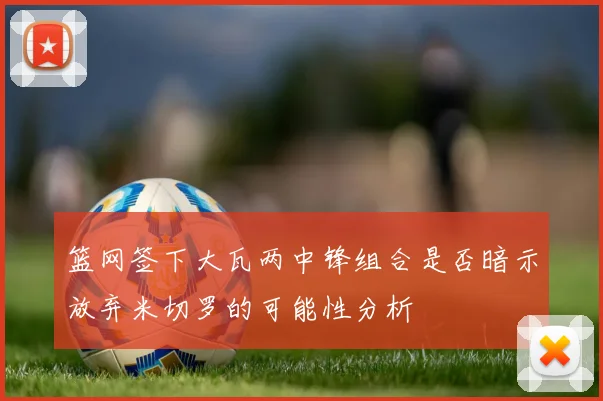 篮网签下大瓦两中锋组合是否暗示放弃米切罗的可能性分析